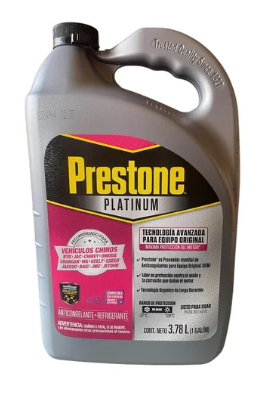 COOLANTE PRESTONE PLATINUM (AUTOS CHINOS )