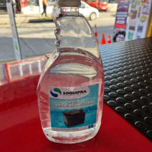AGUA DESMINERALIZADA 1 LITRO