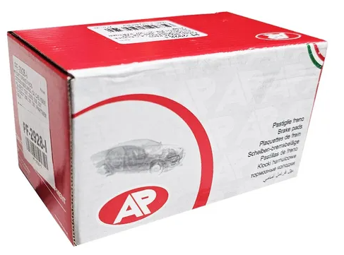 PASTILLA DE FRENO AP NISSAN 1673 DELANTERA