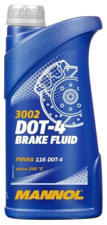 LIQUIDO DE FRENO DOT 4 MANNOL 1 LITRO