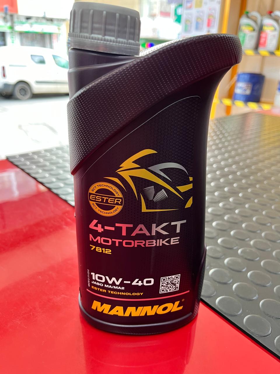 ACEITE MOTORBIKE 10 W 40 API SL JASO/MA2 1 LITRO