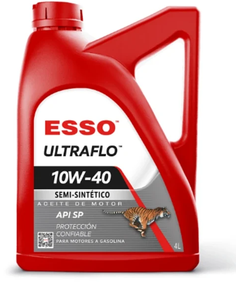 ACEITE ESSO ULTRAFLO 10 W 40 SINTETICO 4 LITROS