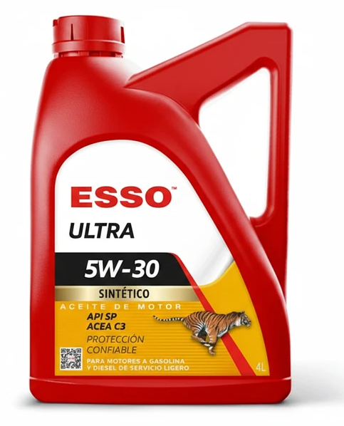 ACEITE ESSO ULTRA 5 W 30 SINTETICO 4 LITROS
