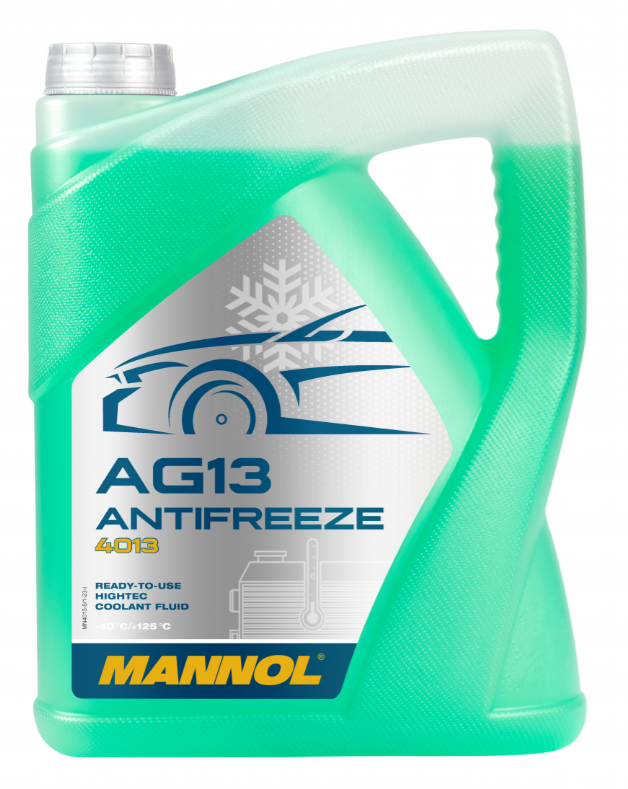 REFRIGERANTE MANNOL AG13 50/50 VERDE 5 LITROS