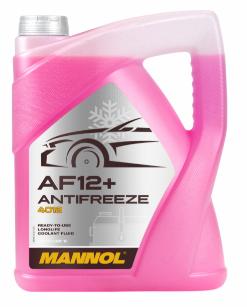REFRIGERANTE MANNOL AF12 50/50 ROSADO 5 LITROS