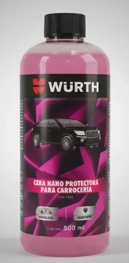 CERA NANO PROTECTORA DE CARROCERIA 500 ML WURTH